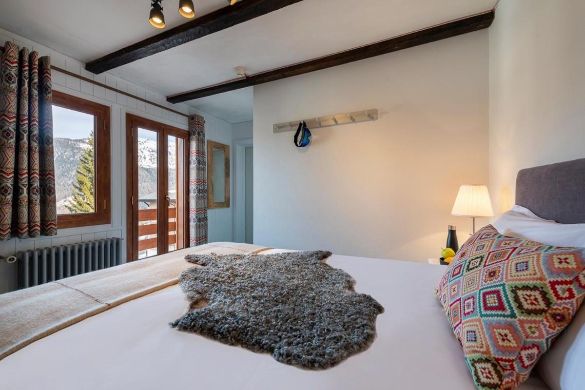 Hotel De La Poste La Tzoumaz Luaran gambar