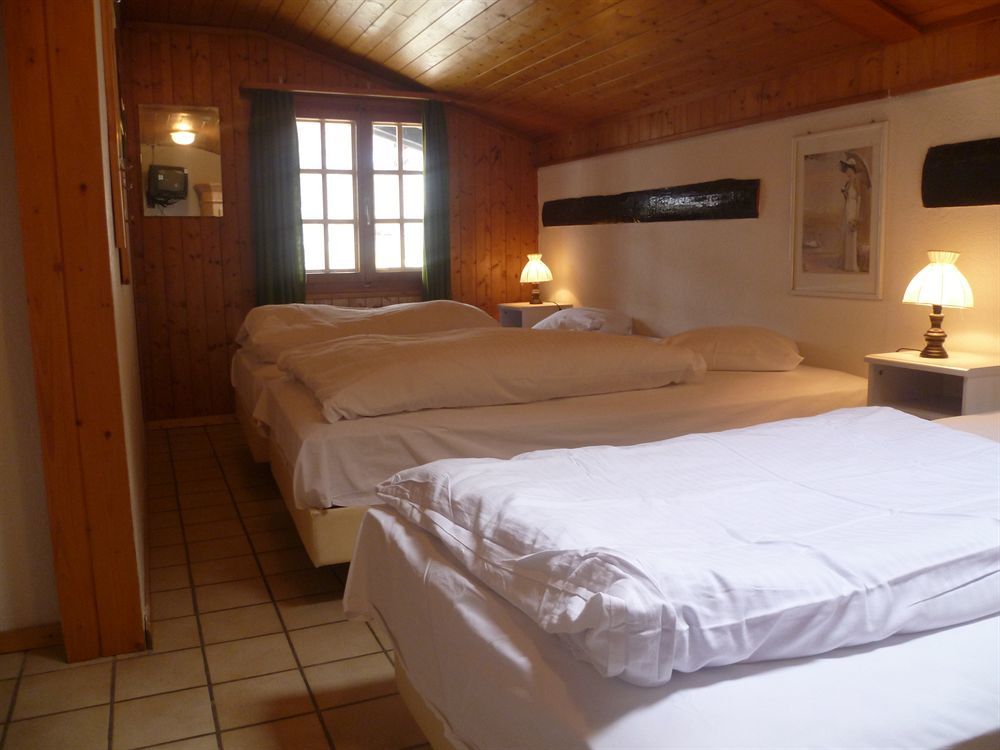 Hotel De La Poste La Tzoumaz Luaran gambar